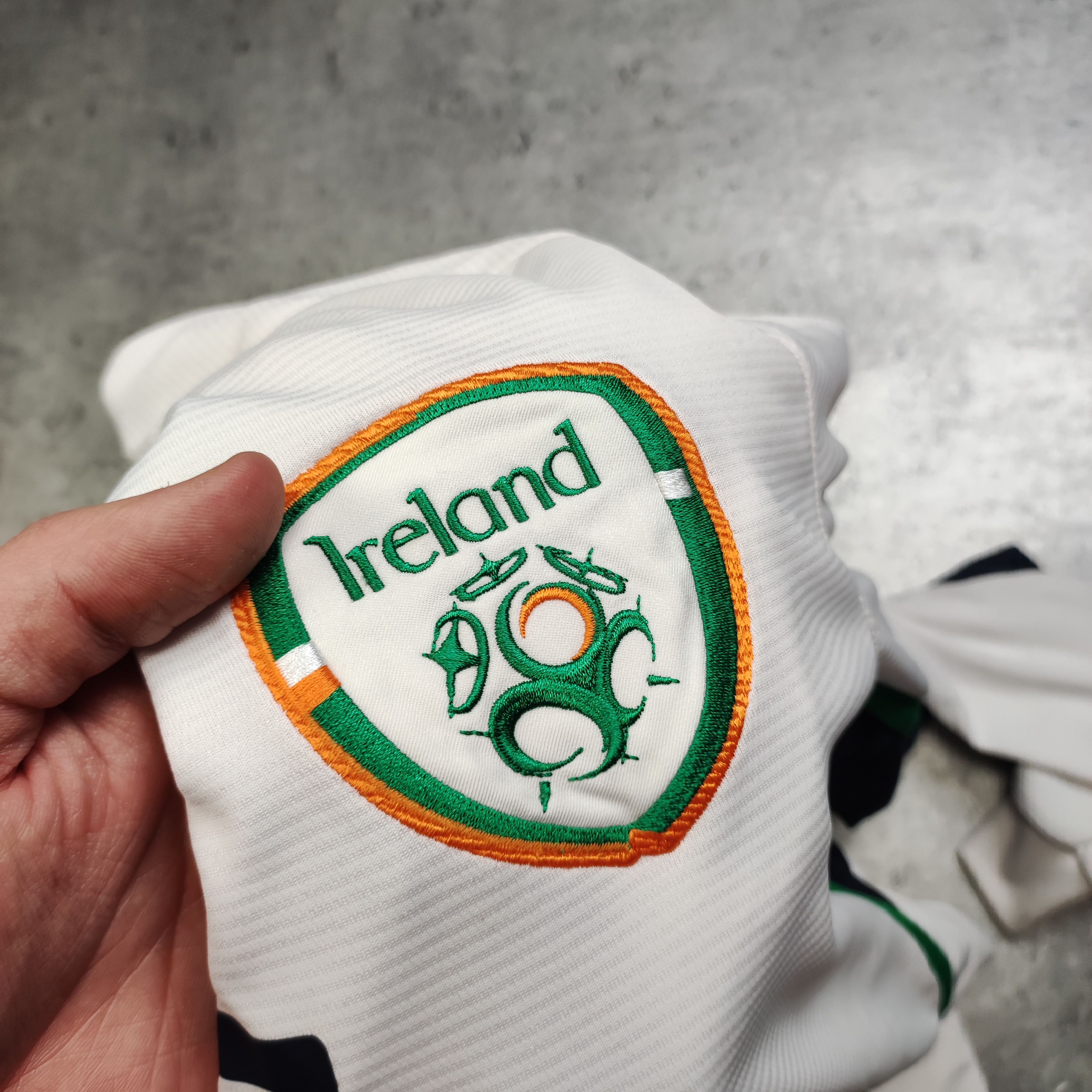 Other RARE Ireland #15 Match Worn Youth National Team 14/16 Jersey Size US L / EU 52-54 / 3 - 5 Thumbnail