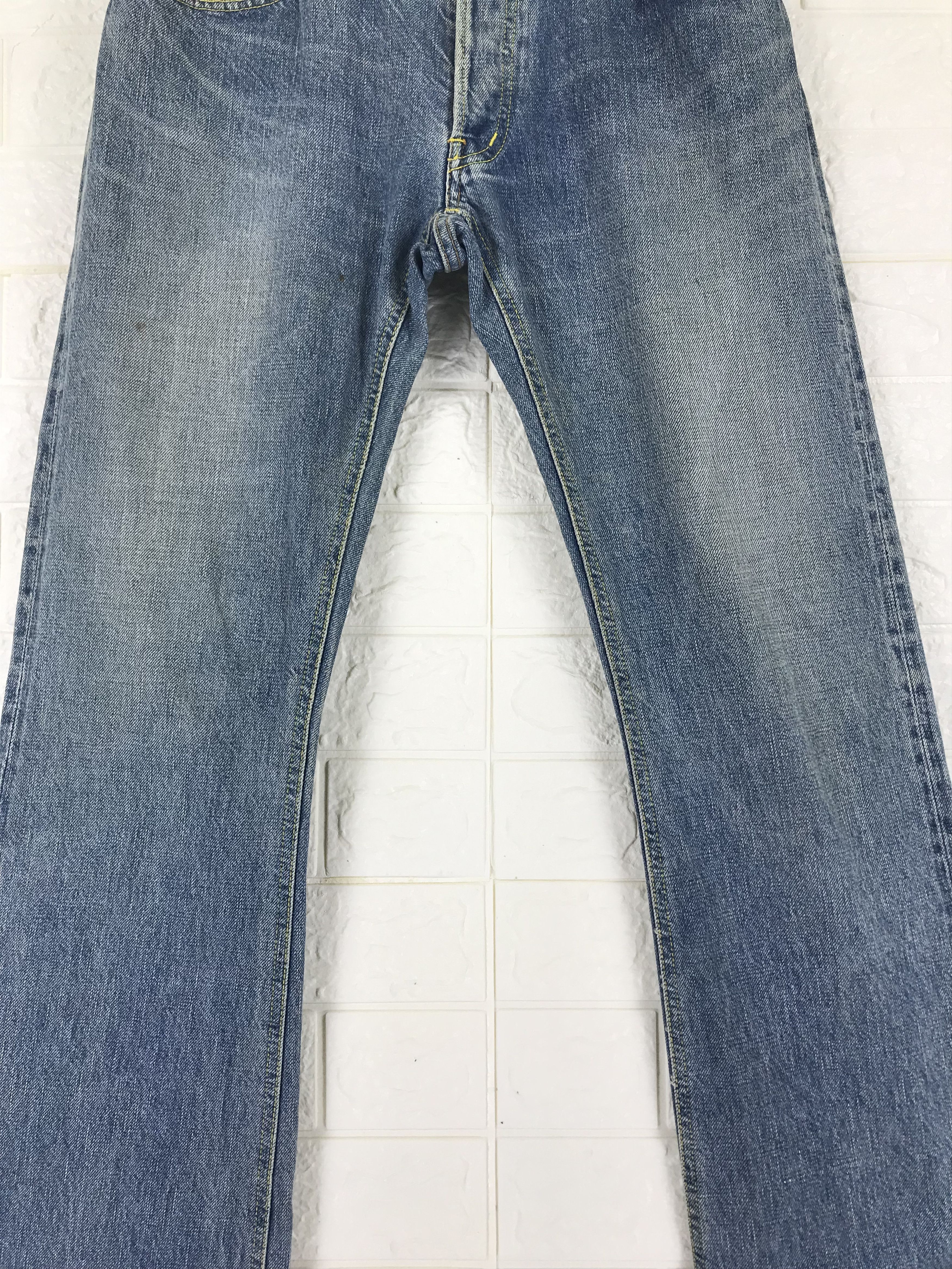 Hiroshi Kato Vintage Kato By Hiroshi Kato Selvedge Jeans Red Line Denim Size US 29 - 4 Thumbnail