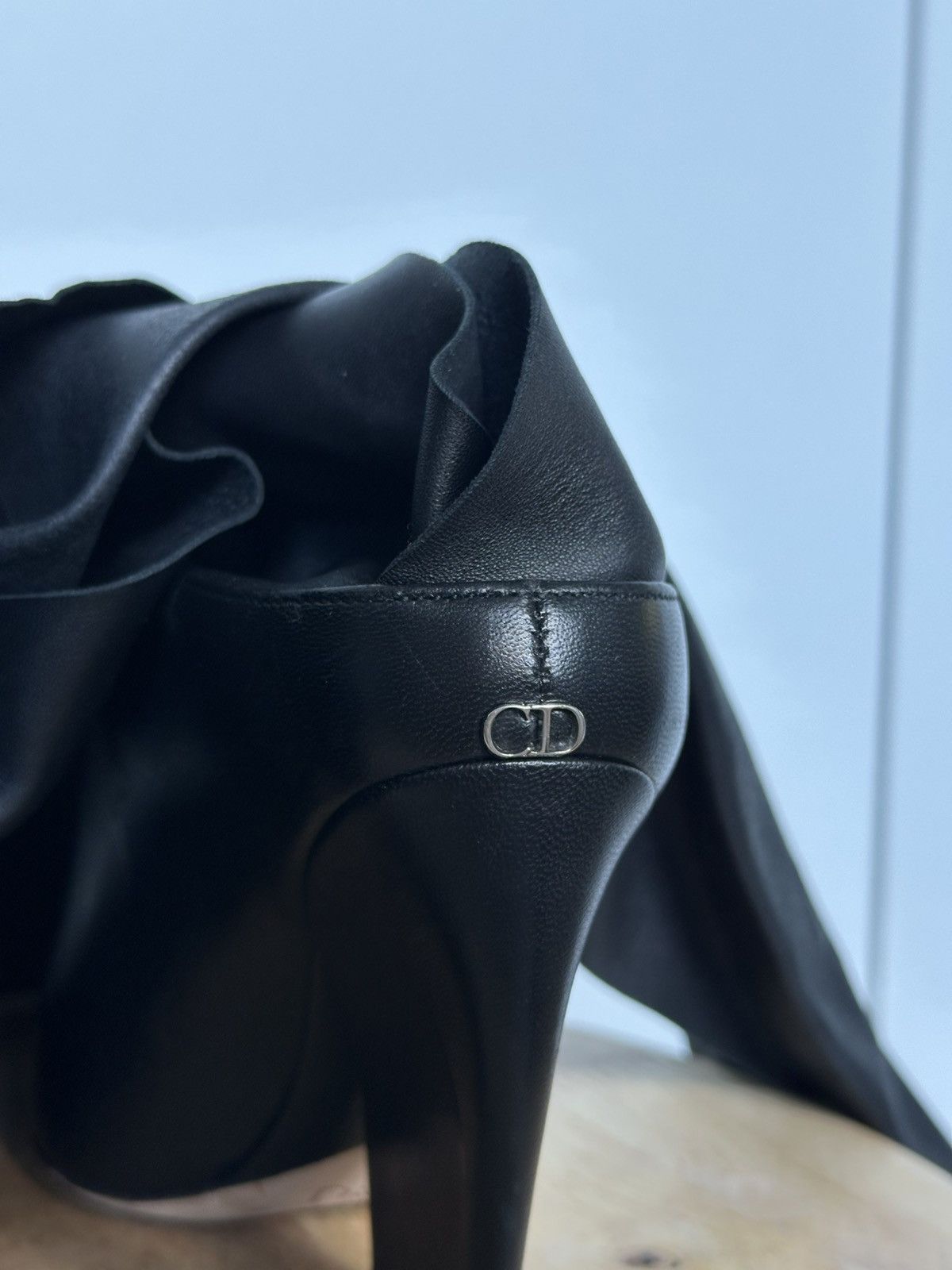 Designer × Dior Dior leather tied boots Rare Size US 5 / IT 35 - 9 Thumbnail