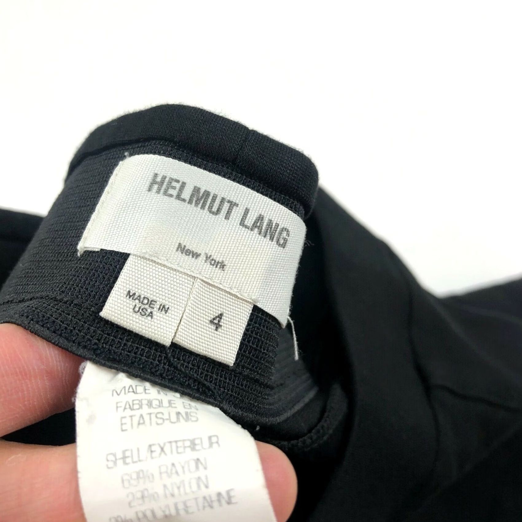 Helmut Lang Helmut Lang Pants EUC 4 Tag Size 27W 30L Rayon Blend Women's Pull On Size 27" / US 4 / IT 40 - 7 Thumbnail