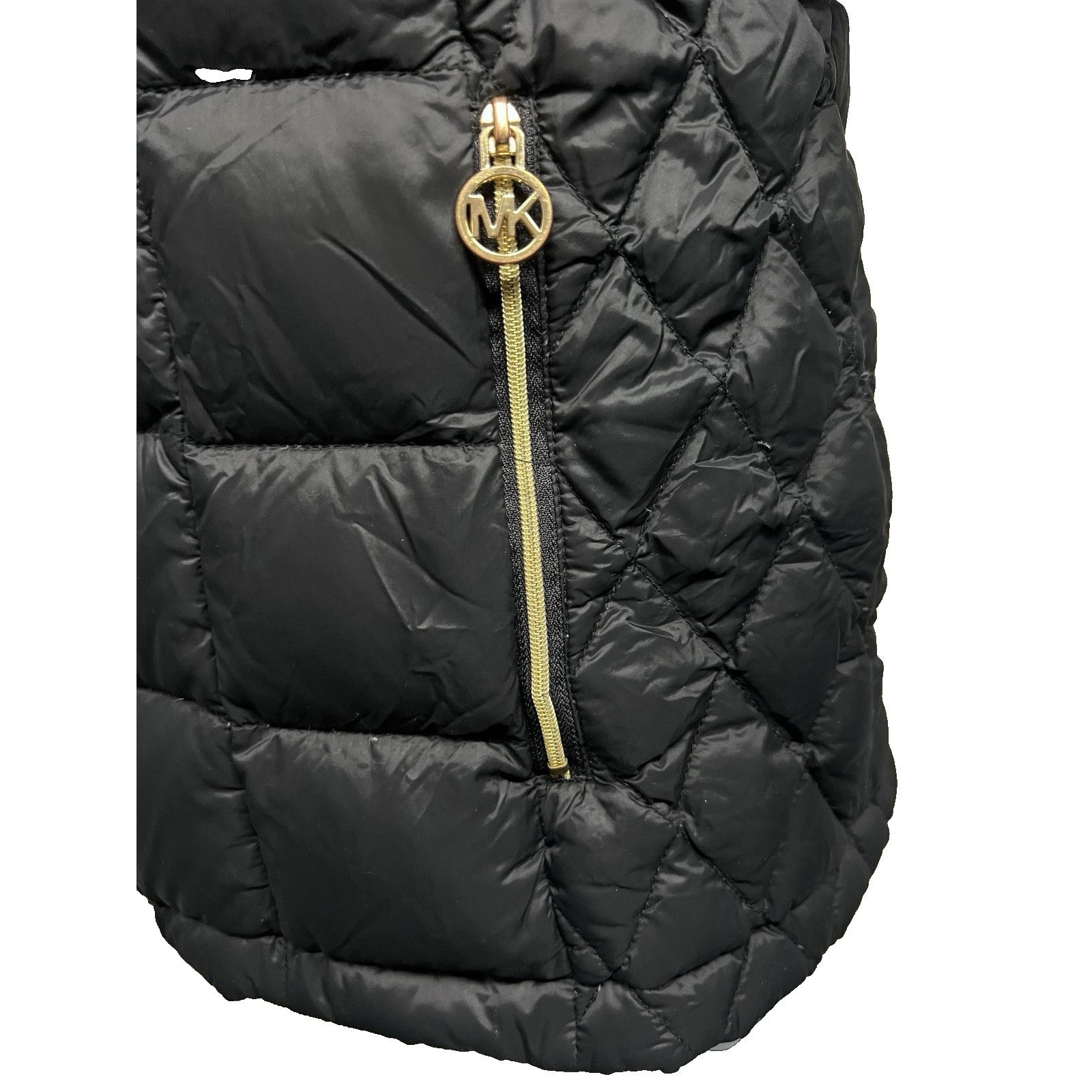 Michael Kors Michael Kors Black Down Zip Up Puffer Hooded Jacket Medium Size M / US 6-8 / IT 42-44 - 8 Thumbnail