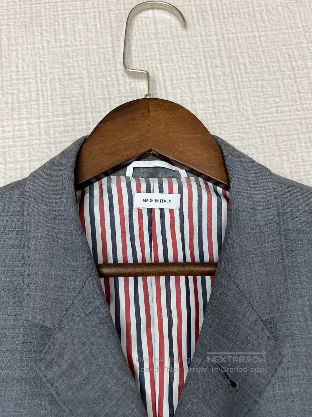 Thom Browne Thom Browne Striped Wool Blazer Jacket. Size US M / EU 48-50 / 2 - 2 Thumbnail