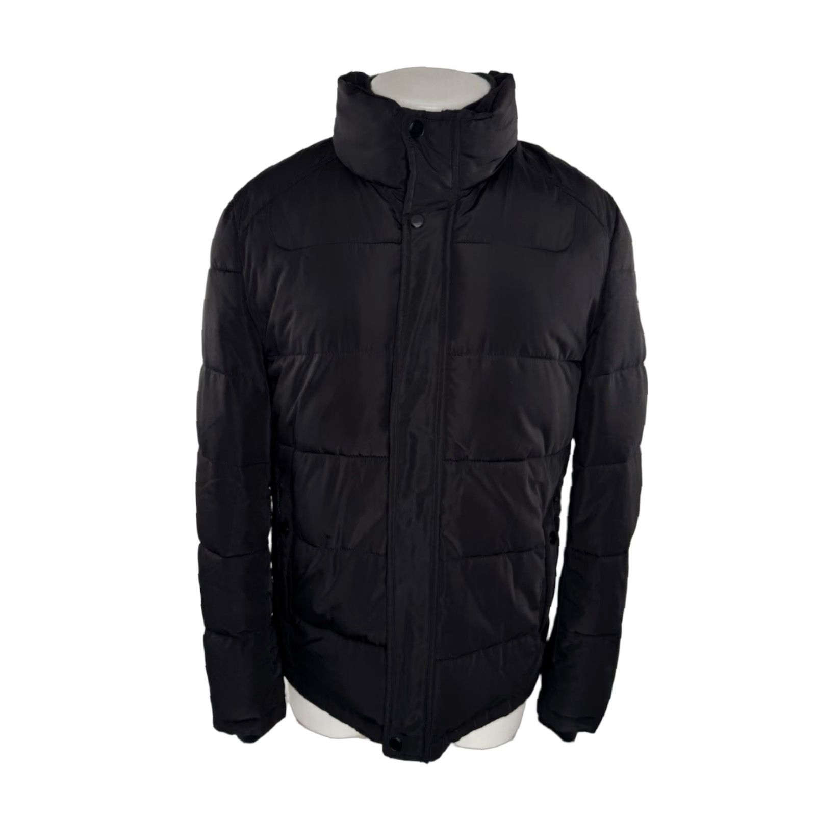 Calvin Klein CALVIN KLEIN Quilted Puffer Water Resistant Full Zip Jacket S Black Mens Jacket Size US S / EU 44-46 / 1 - 1 Thumbnail
