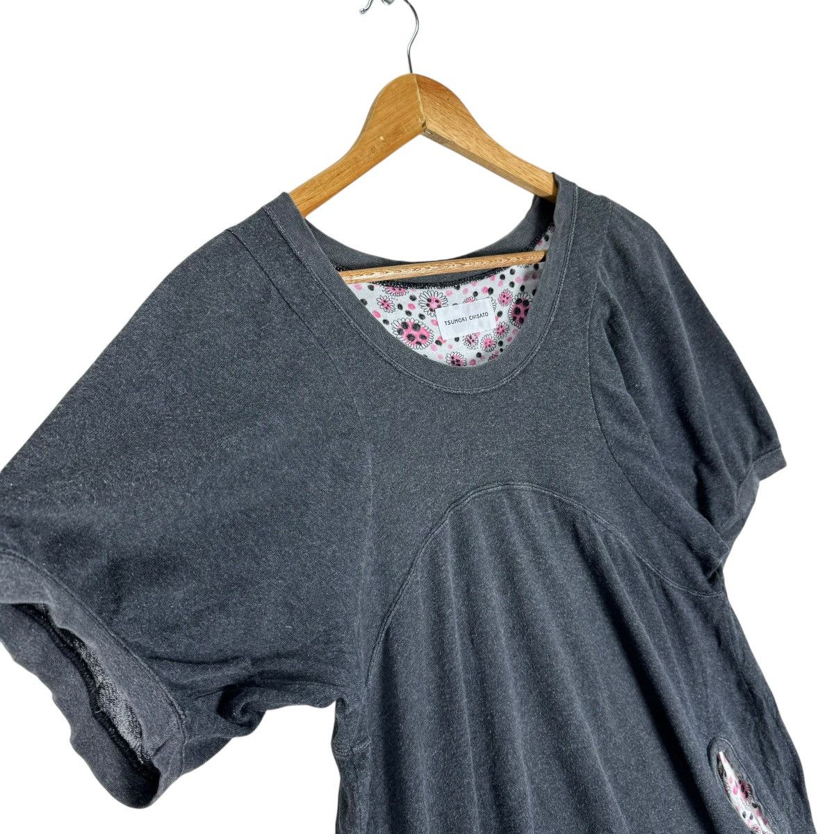 Tsumori Chisato ❄️TSUMORI CHISATO IS SHORTS SLEEVE SWEATER Size M / US 6-8 / IT 42-44 - 4 Thumbnail