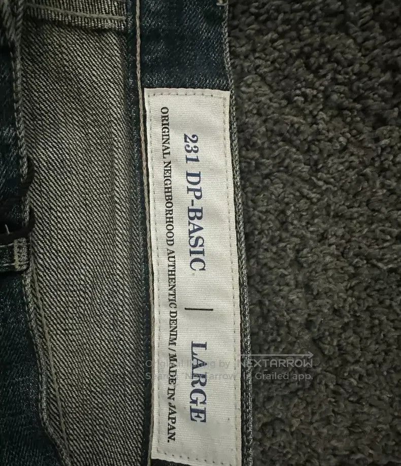 Neighborhood Neighborhood size L Indigo Basic Washed Denim Jeans Size US 27 - 5 Thumbnail