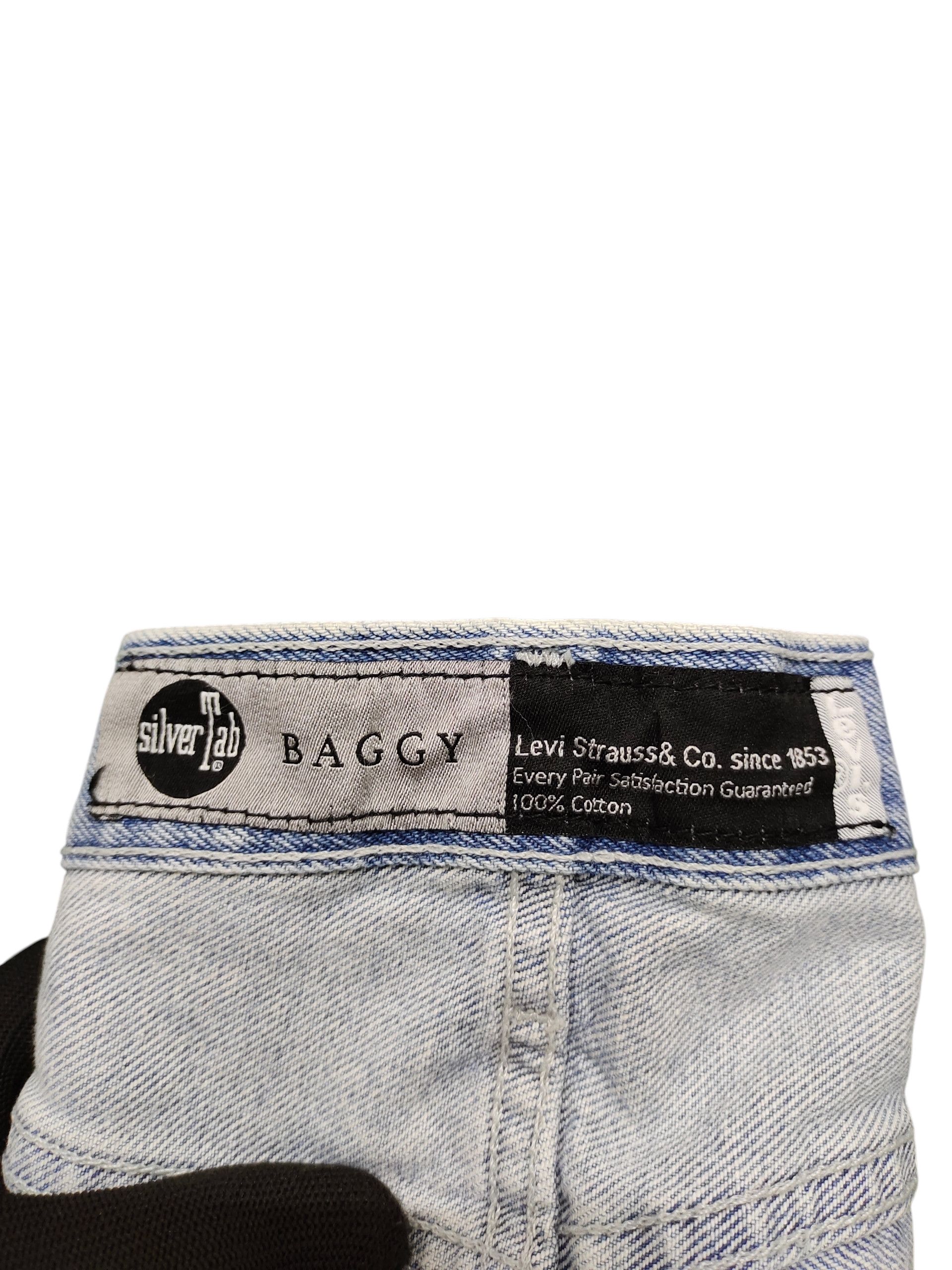 Levi's Vintage Clothing Vintage 90s Levis Silvertab Baggy Denim Jeans Wide Leg Size US 34 / EU 50 - 11 Thumbnail