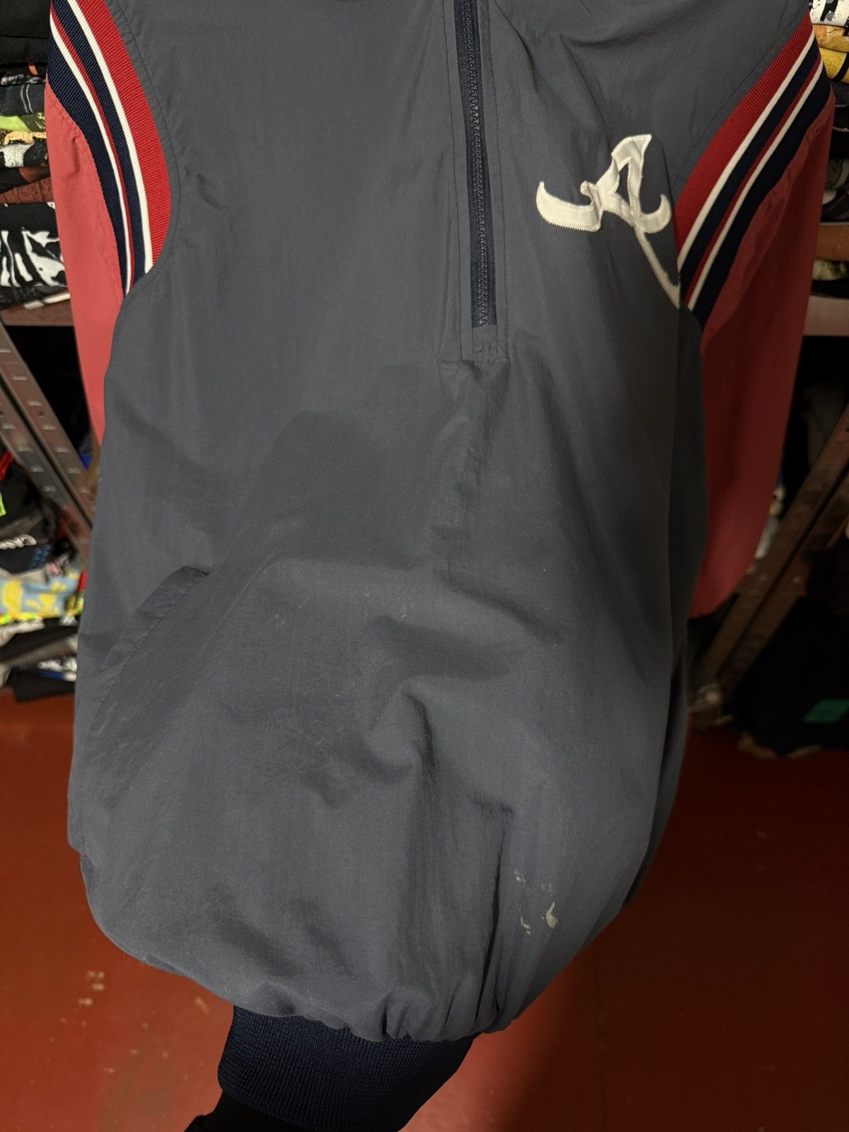 Vintage Vintage 90’s Majestic Atlanta Braves Baseball Light Jacket Size US XL / EU 56 / 4 - 8 Thumbnail