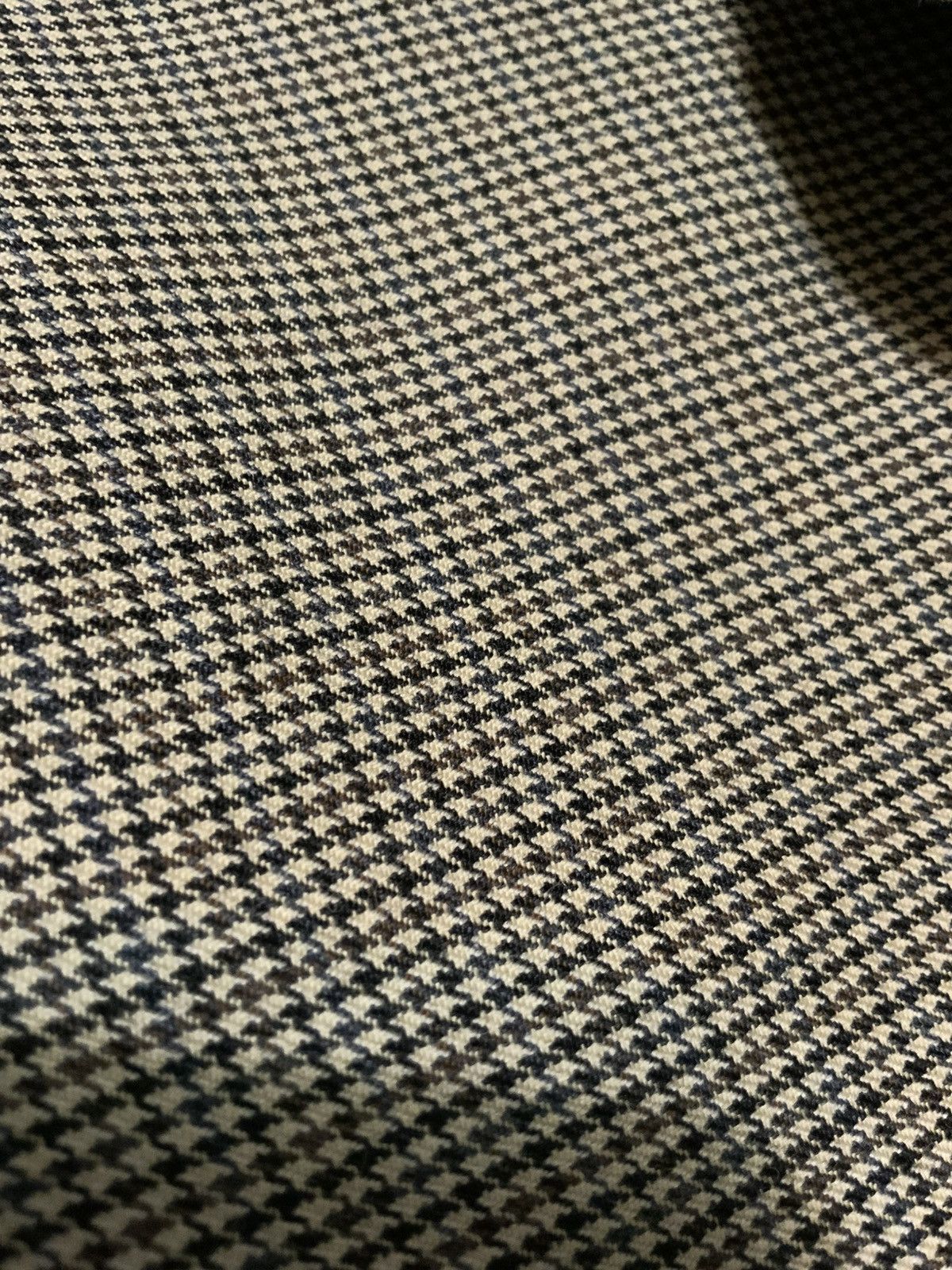 Polo Ralph Lauren × Vintage Vintage Ralph Lauren Wool Houndstooth Pleated Cuffed Pants Size US 38 / EU 54 - 8 Thumbnail