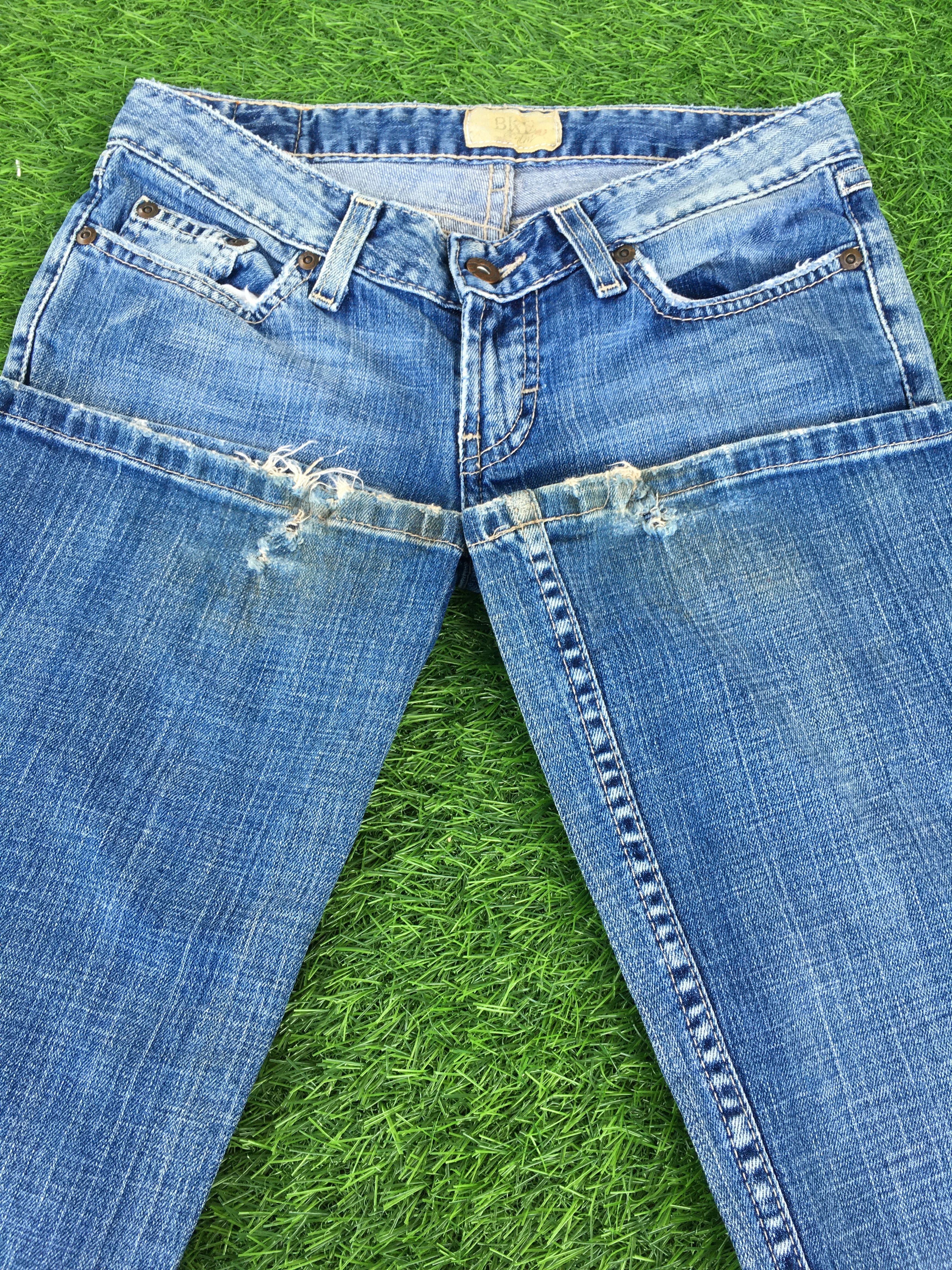 Designer BKE Denim Bootcut Stretch Jeans D-1047 Size 25" / US 0 / IT 36 - 5 Thumbnail