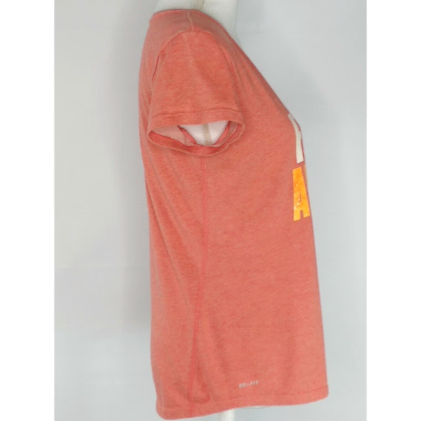 Nike Nike Dri-Fit Womens T-Shirt Shirt Top Activewear Logo Graphic Orange XS-XL Shirts M Womens Nike Dri-Fit Top Shirt Dri-Fit Nike Logo Activewear Graphic Size M / US 6-8 / IT 42-44 - 2 Thumbnail