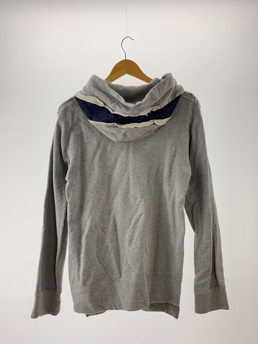Comme des Garcons × Comme des Garcons SHIRT Denim Patchwork Zip Hoodie Size US S / EU 44-46 / 1 - 2 Thumbnail