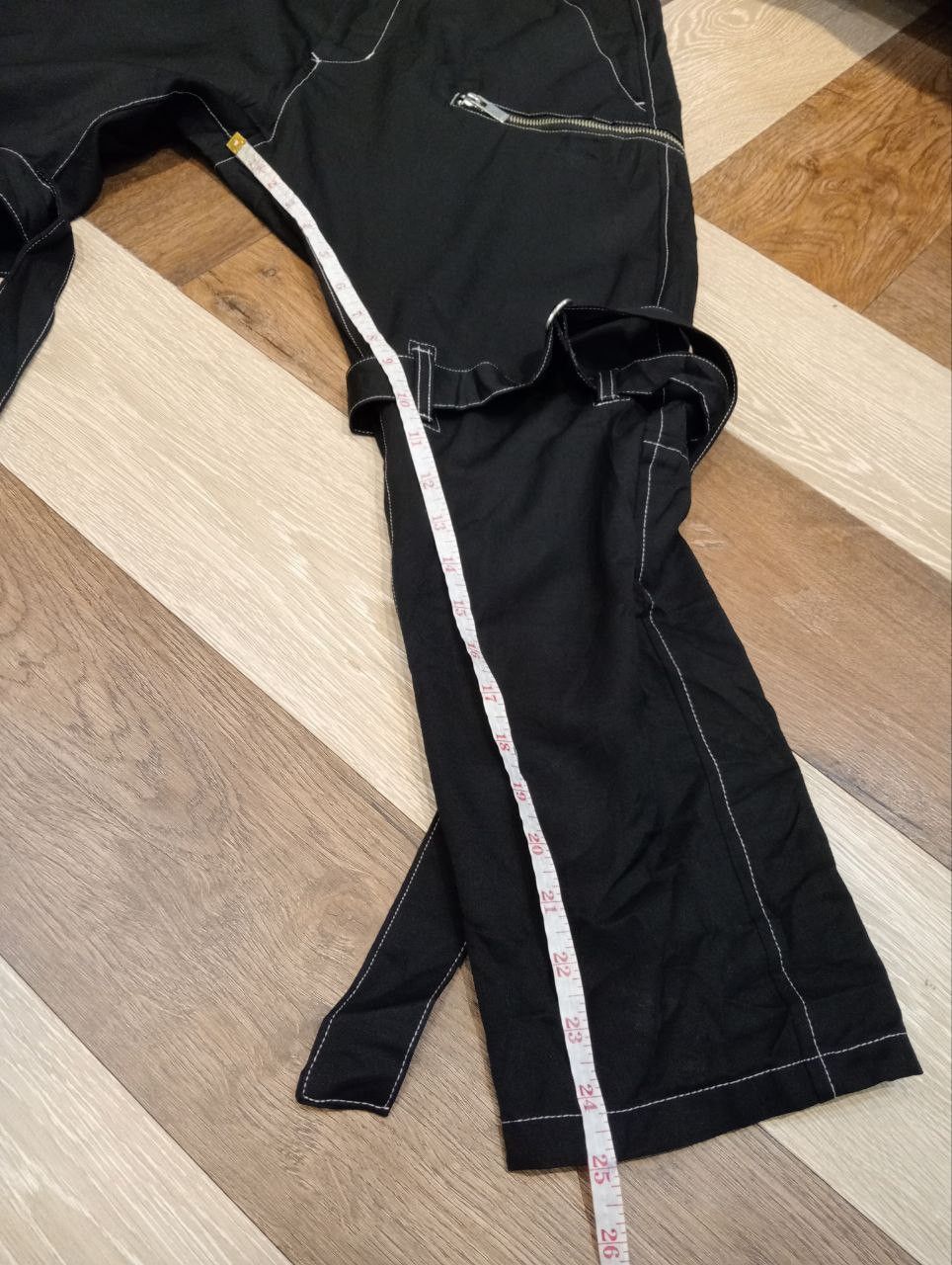 Sulvam SULVAM JAPAN PUNK BANDAGE PANTS - SIZE S Size US 30 / EU 46 - 14 Thumbnail