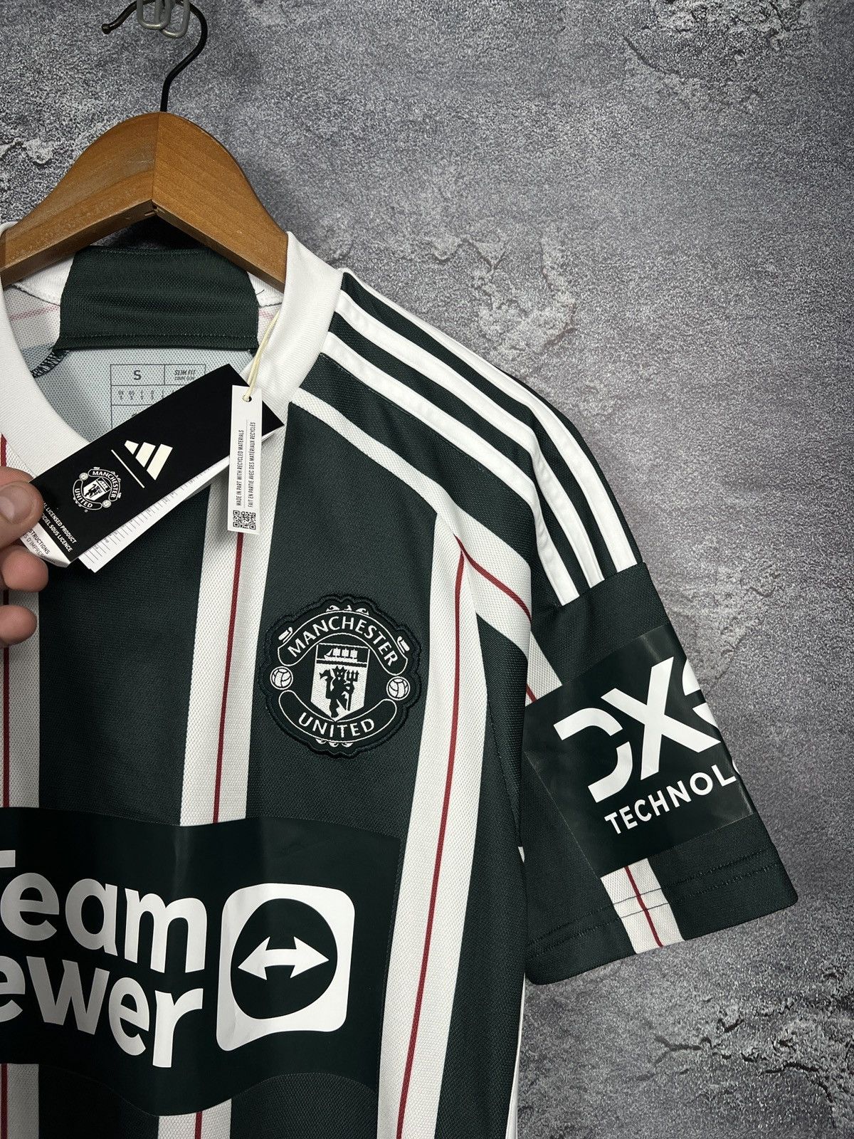 Adidas New Adidas #18 Casemiro Manchester United2023/24 Away Jersey Size US S / EU 44-46 / 1 - 10 Thumbnail