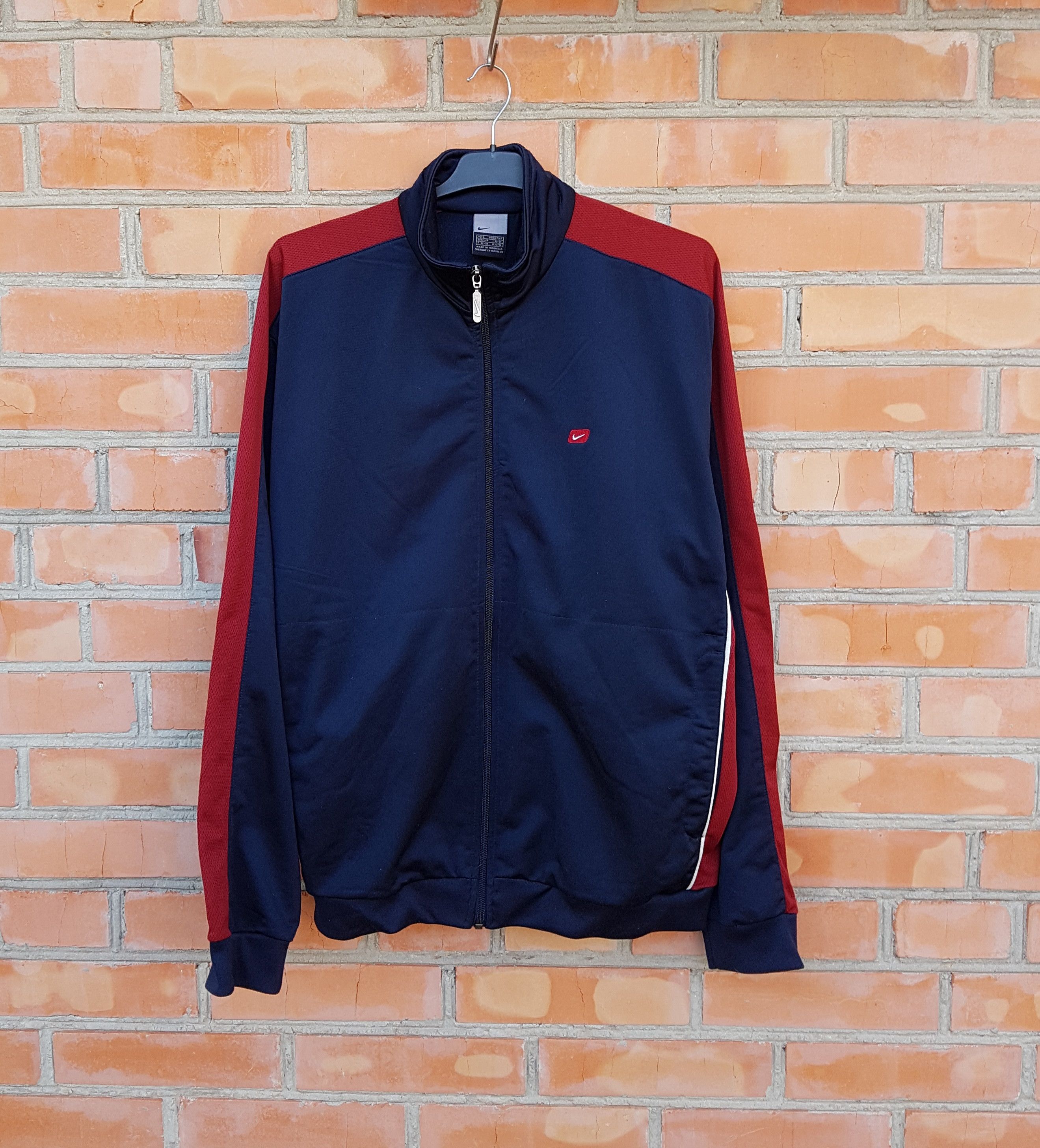y2k Vintage Nike Track Top Full Zip Jacket sz L