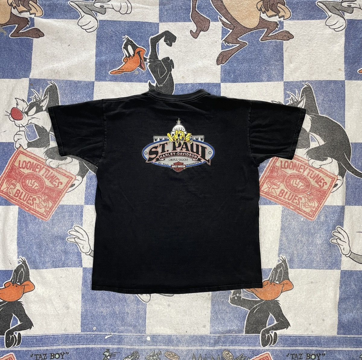 Harley Davidson Vintage Harley tee Size US XL / EU 56 / 4 - 3 Thumbnail