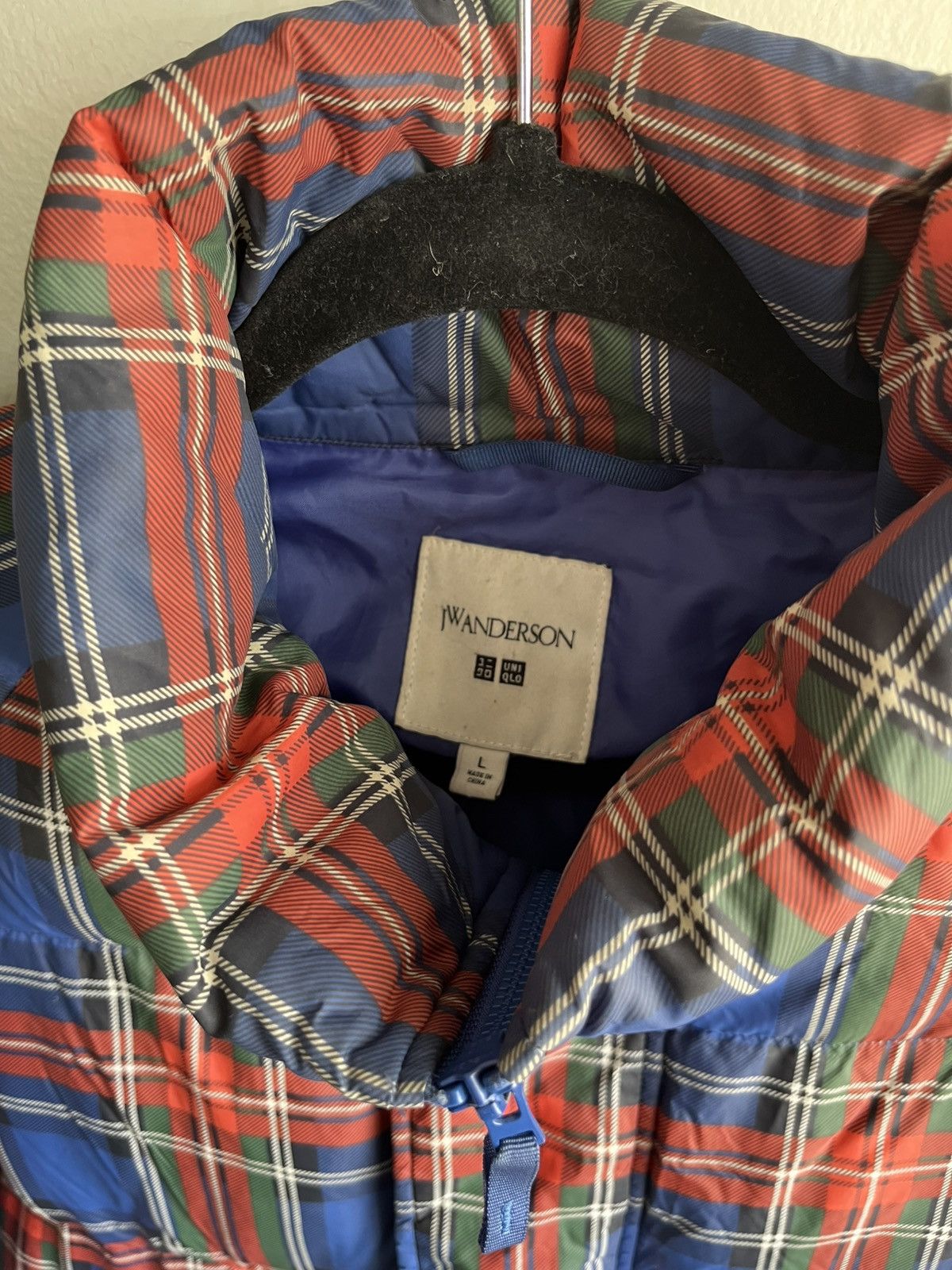 JW Anderson × Uniqlo J.W. Anderson x Uniqlo Scottish Plaid Down Jacket Size US L / EU 52-54 / 3 - 2 Thumbnail
