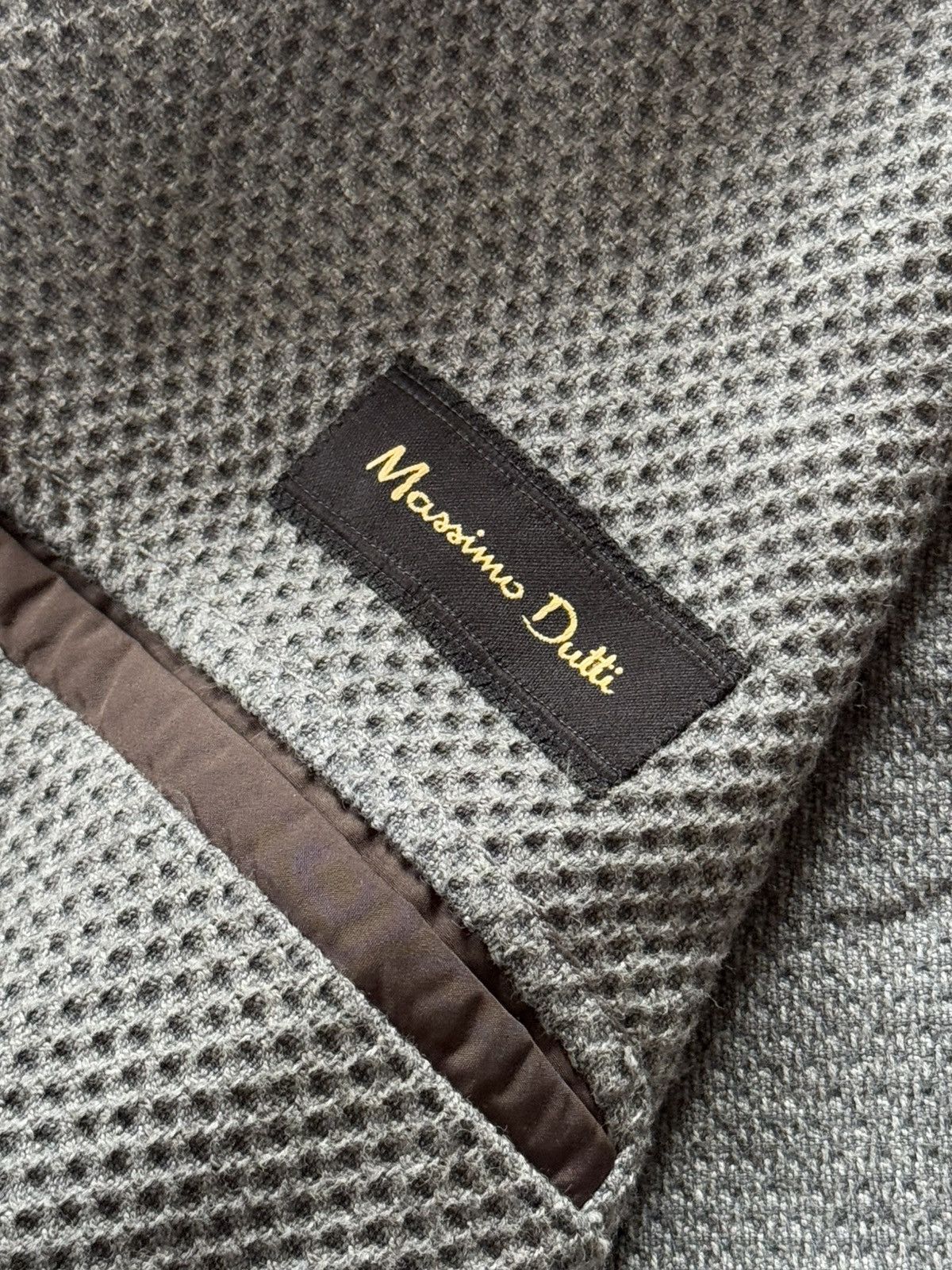Designer × Massimo Dutti Massimo Dutti EUR52/USA42 blazer button up zip jacket coat Size 42S - 12 Thumbnail