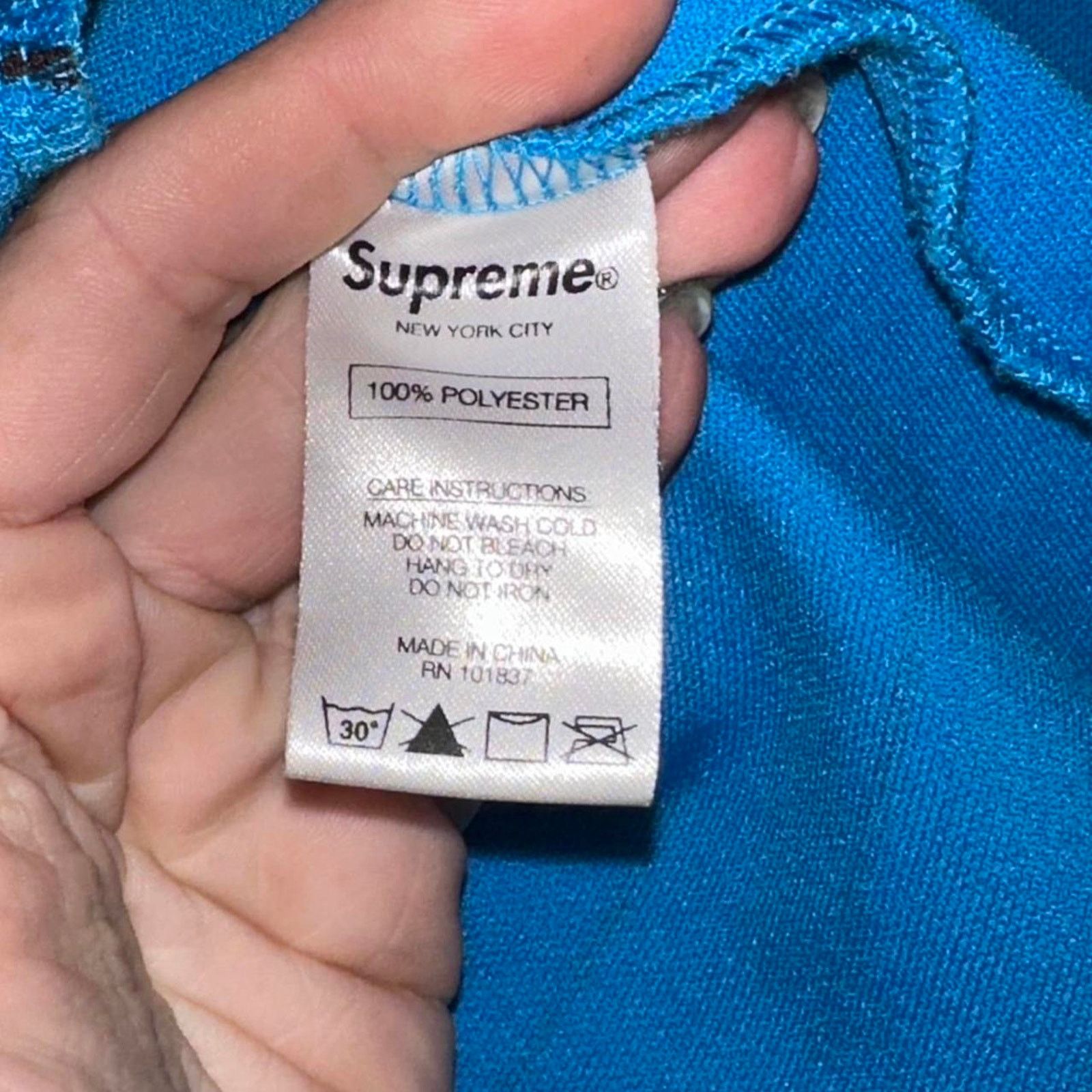 Supreme Supreme Baseball Jersey AD 17 Pinstripe SS17 size L Size US L / EU 52-54 / 3 - 7 Thumbnail