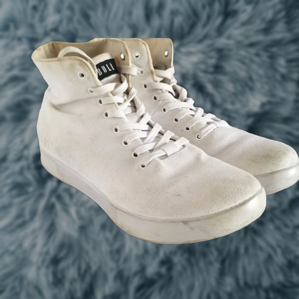 Vintage NOBULL High Top Sneakers White Lace Up Men’s Size 9 See All Pics Size M / US 6-8 / IT 42-44 - 1 Thumbnail