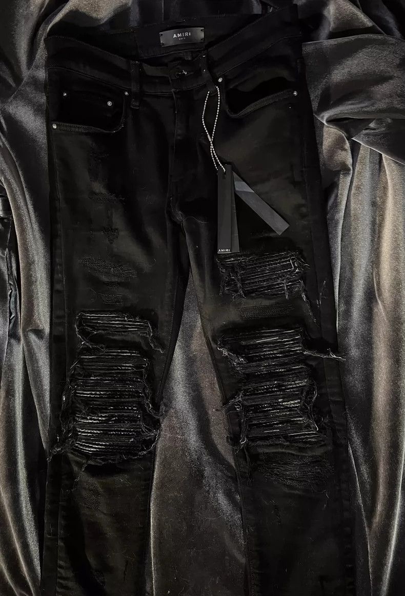Amiri Amiri MX1 Distressed Denim Pants-2506 Size US 28 / EU 44 - 1 Thumbnail