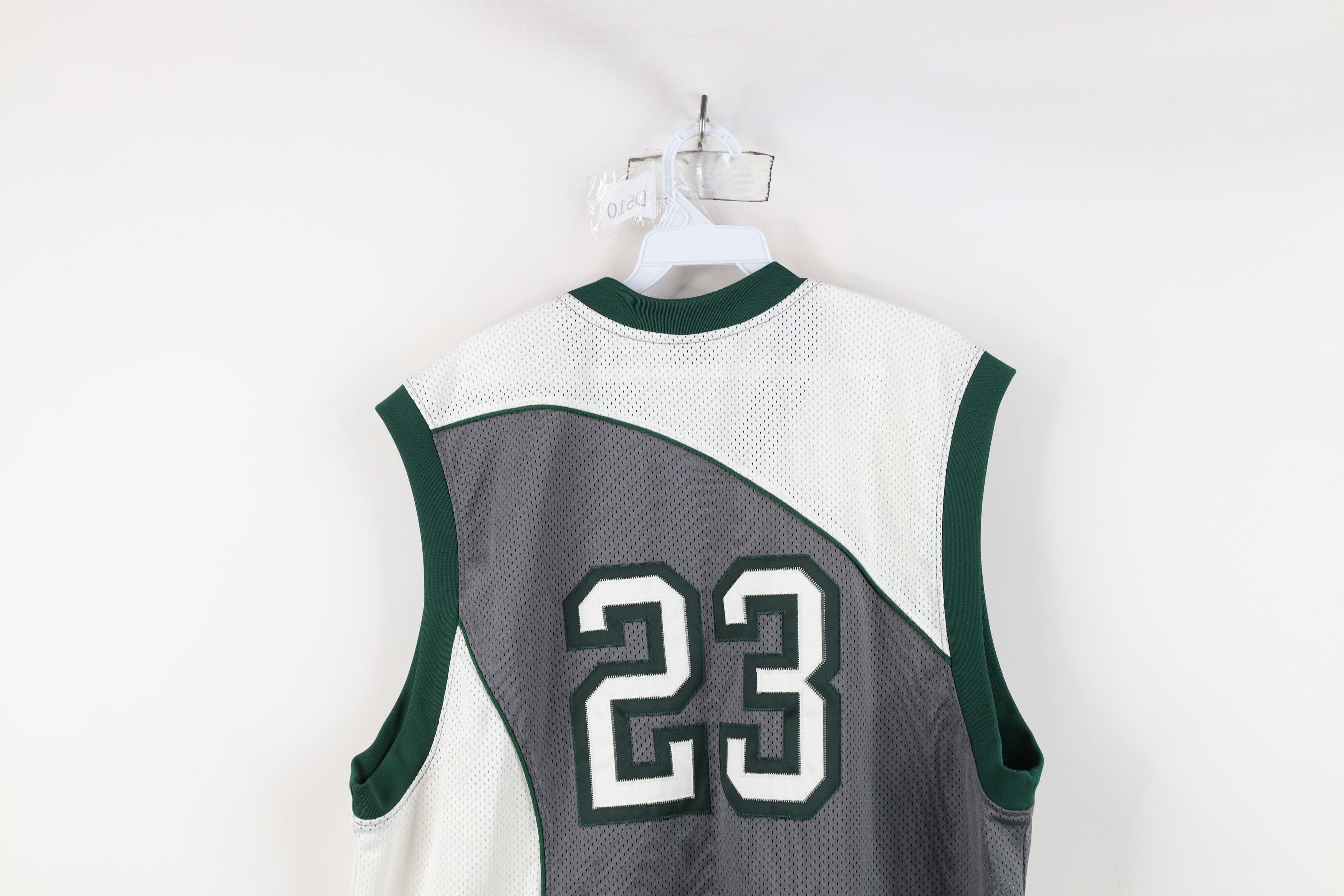 Nike × Vintage Vintage Nike Air Jordan Mesh Basketball Jersey #23 Size US L / EU 52-54 / 3 - 10 Thumbnail