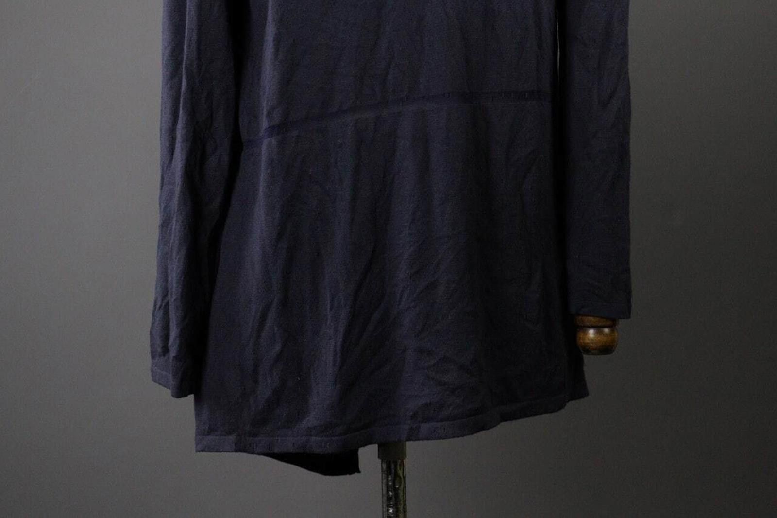 Designer Armani Jeans Casual Knit Open Cardigan Sweater Size 42 Size M / US 6-8 / IT 42-44 - 9 Thumbnail