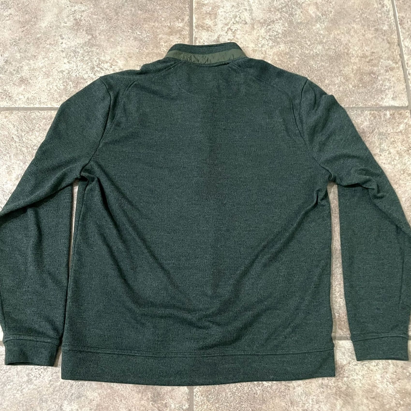 johnnie-O johnnie-O jacket Mens Size M green polyester half-zip 100% Size US M / EU 48-50 / 2 - 5 Thumbnail