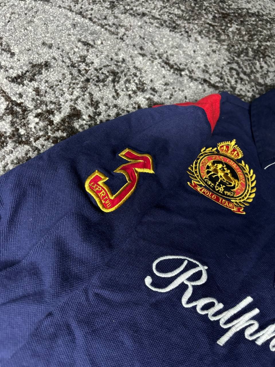 Designer × Polo Ralph Lauren × Vintage Vintage Y2K Polo Ralph Lauren Embroidered Logo Jersey Long Size US S / EU 44-46 / 1 - 4 Thumbnail