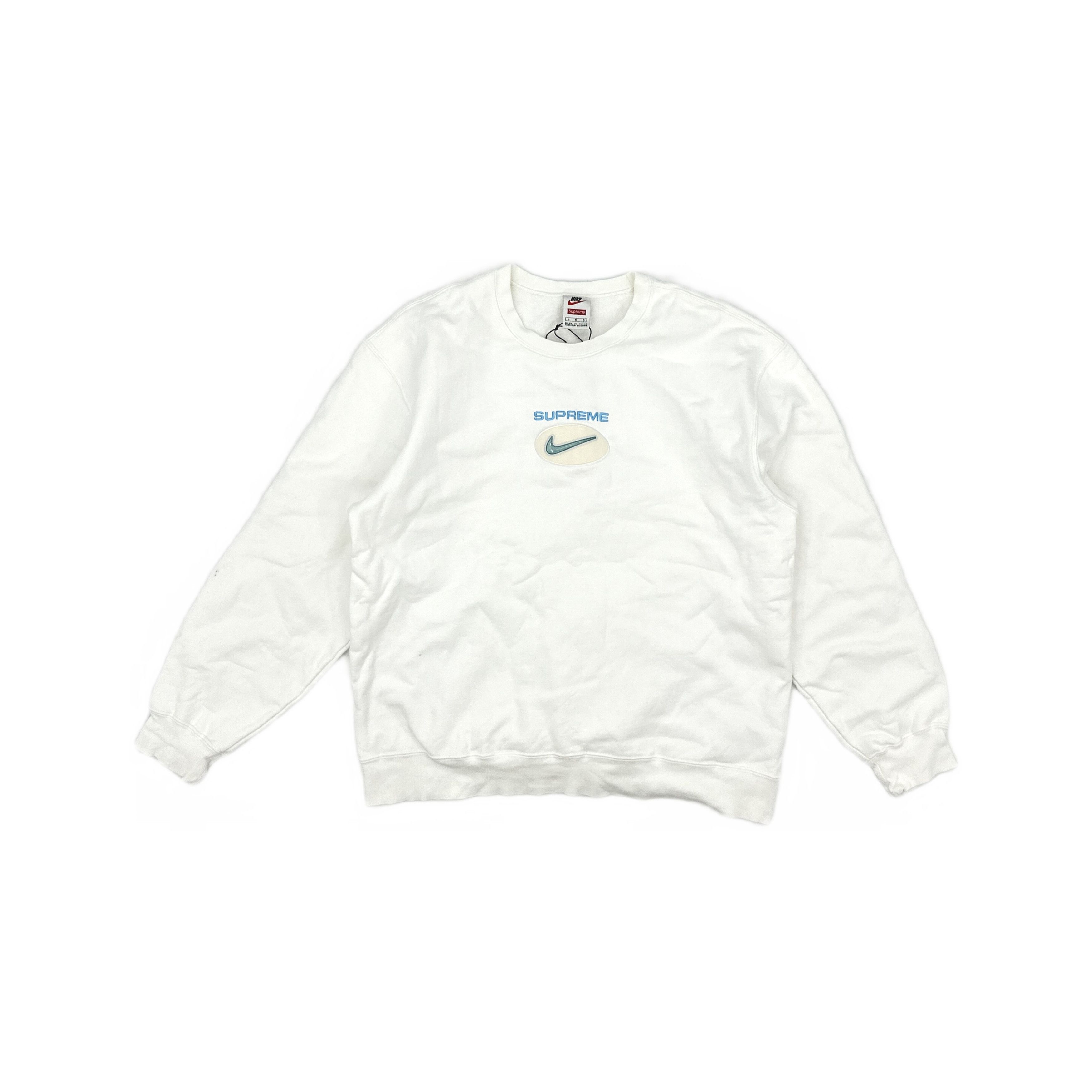 Supreme Supreme x Nike Jewel Crewneck Size L Size US L / EU 52-54 / 3 - 1 Thumbnail