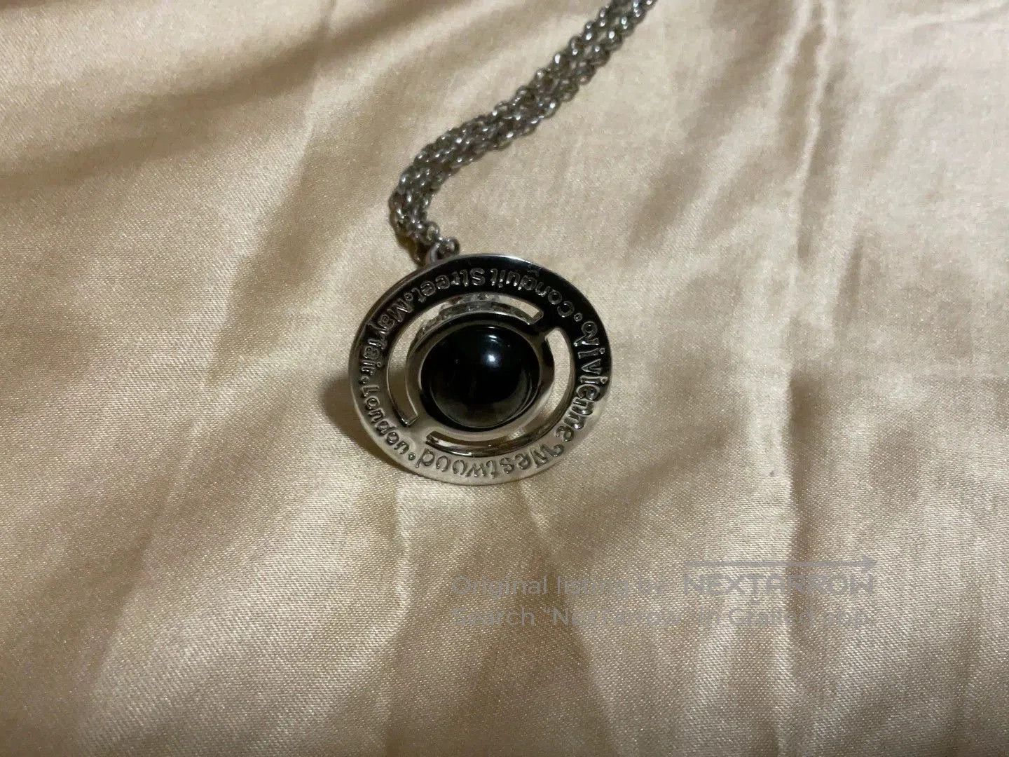 Goyard visvim black silver orb necklace. Size ONE SIZE - 4 Thumbnail
