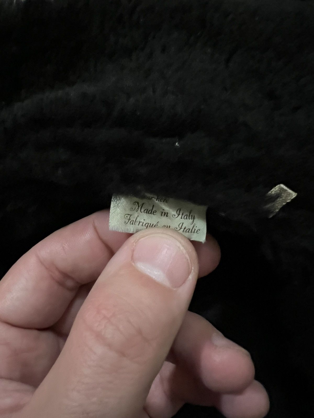 Levi's Made & Crafted Levi’s Made & Crafted Shearling Jacket Black Size 2 M/L Size US M / EU 48-50 / 2 - 6 Thumbnail