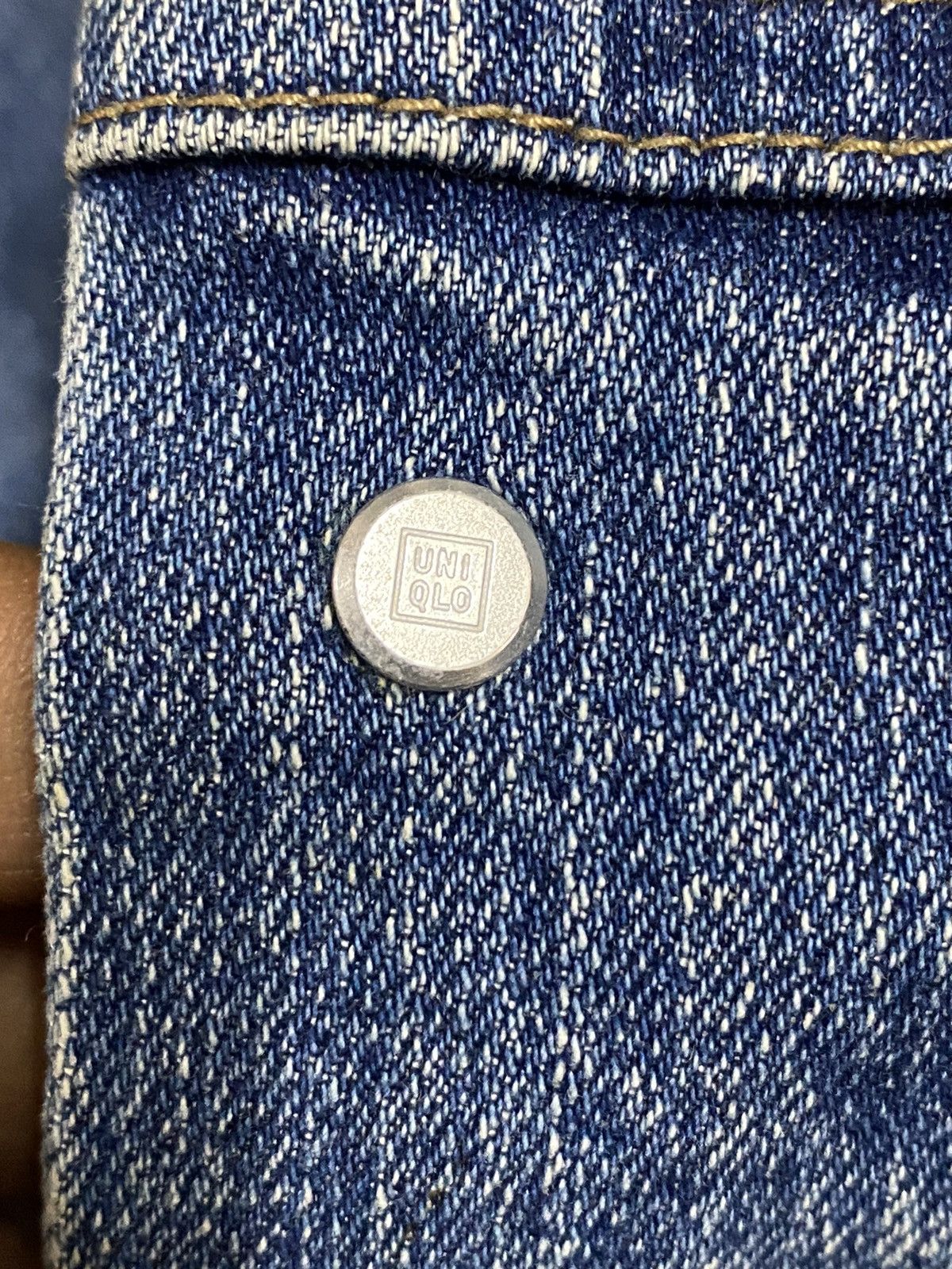Uniqlo Japanese Brands Blue denim jacket with button-up closure Size US M / EU 48-50 / 2 - 10 Thumbnail