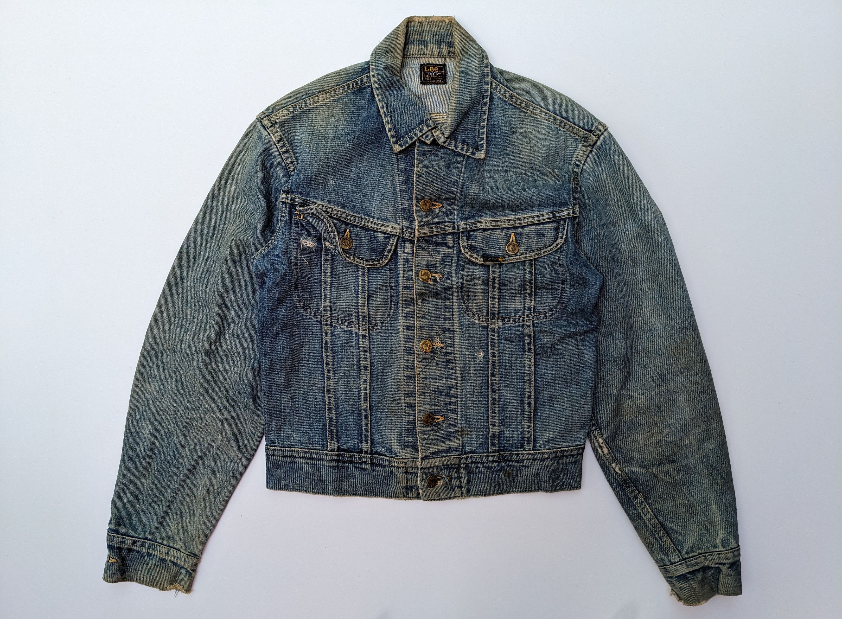 Lee × Vintage Vintage 60s Lee sanforized trucker jacket Size US S / EU 44-46 / 1 - 1 Thumbnail