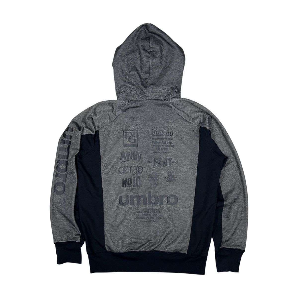 Umbro Umbro Wording Hooded Tracktop Jacket Size US M / EU 48-50 / 2 - 2 Thumbnail