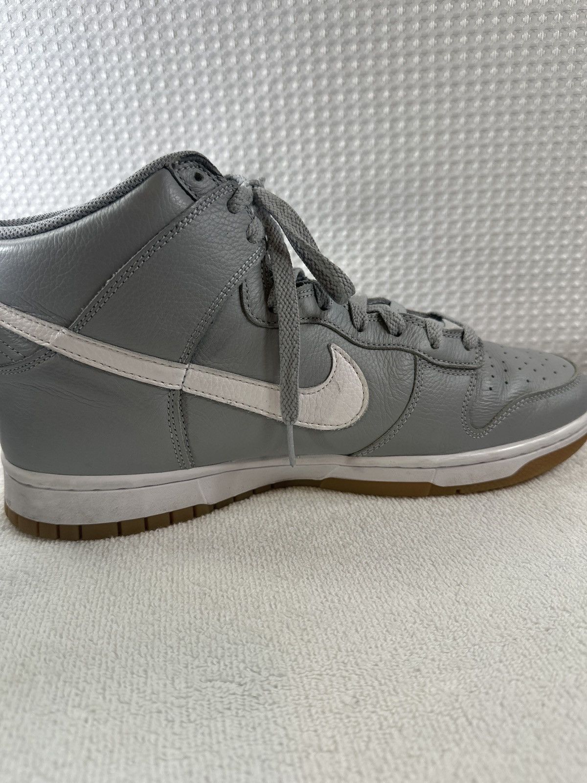 Nike Nike Dunk High 'Wolf Grey' Shoes Size US 11.5 / EU 44-45 - 4 Thumbnail