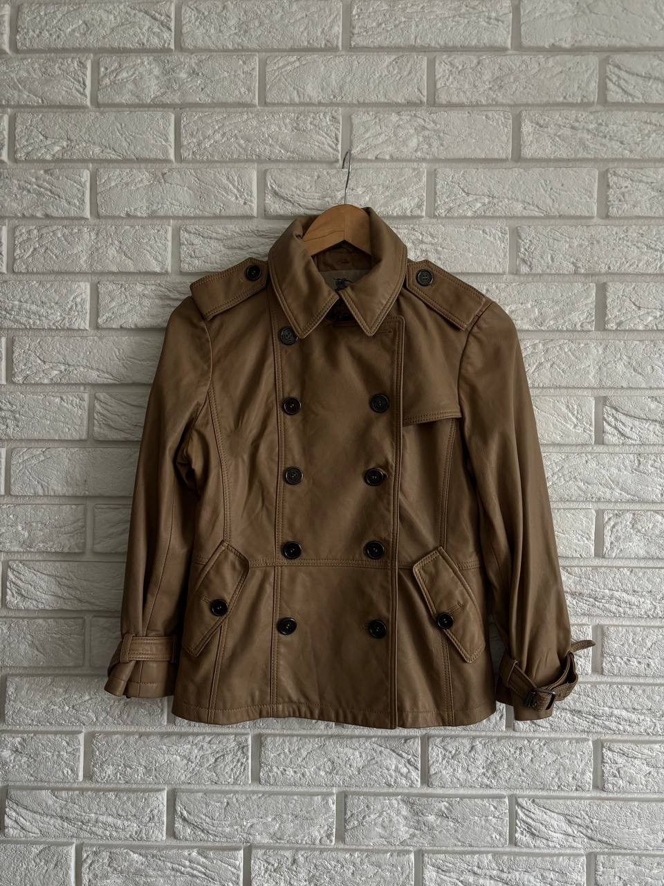 Burberry Burberry Leather Jacket 🤎new collection Size S / US 4 / IT 40 - 1 Thumbnail