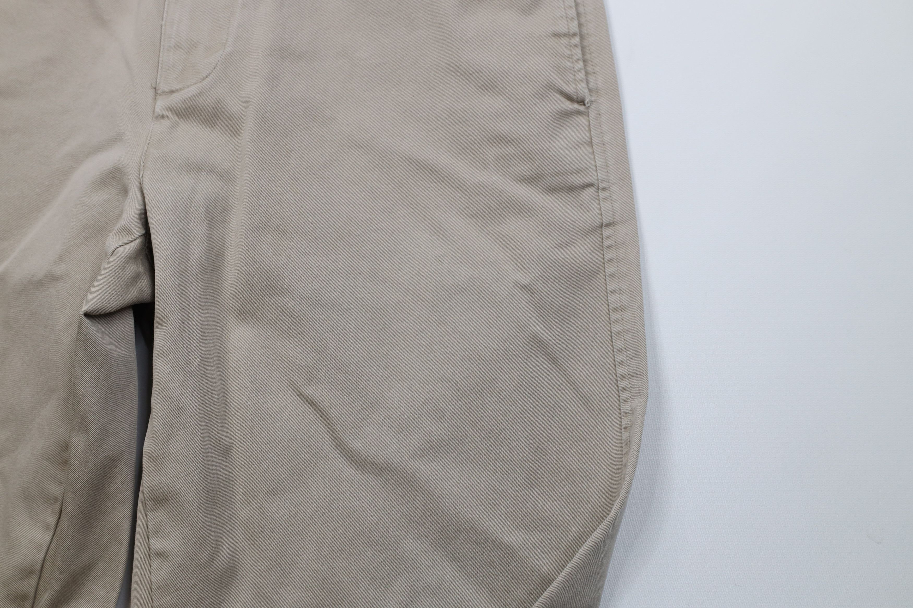 Gap Vintage Y2K Gap Relaxed Fit Wide Leg Chino Pants Beige Size US 34 / EU 50 - 8 Thumbnail