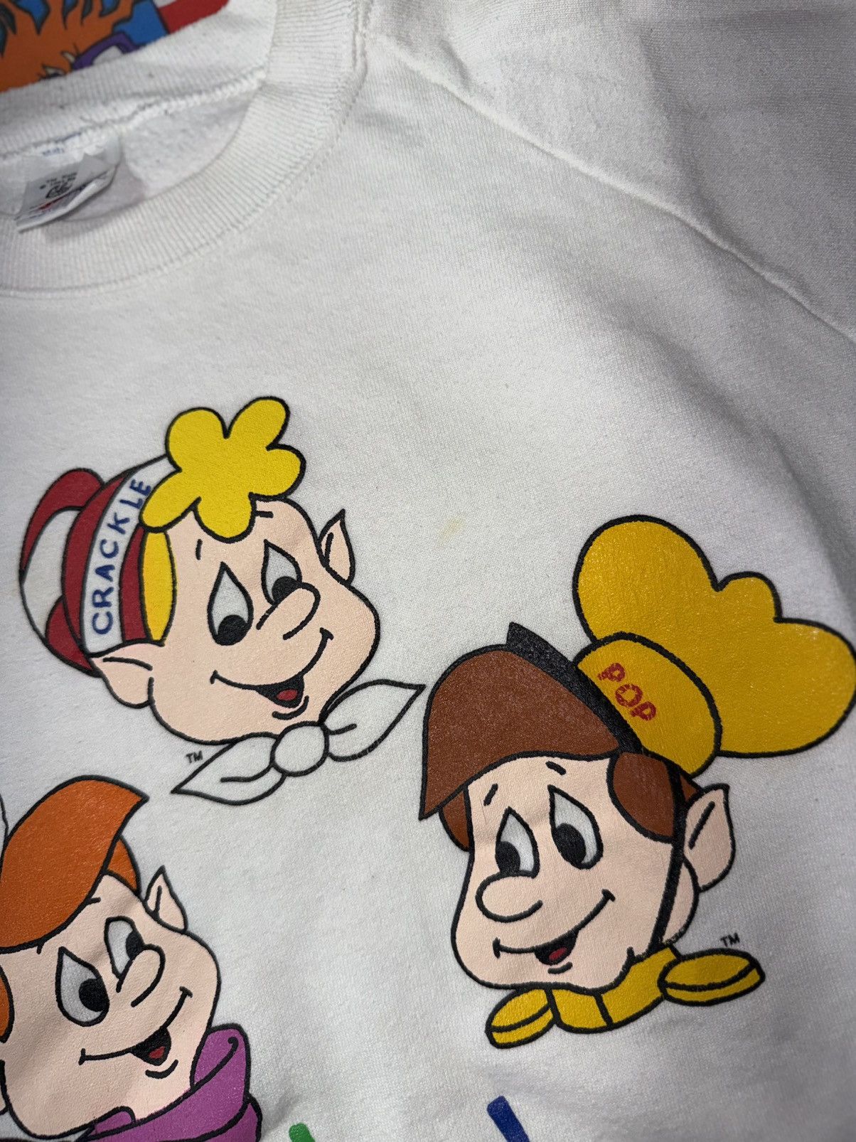 Jerzees VTG 90s Kellogg's Rice Krispies Promo Crewneck Sweatshirt Size US XL / EU 56 / 4 - 3 Thumbnail