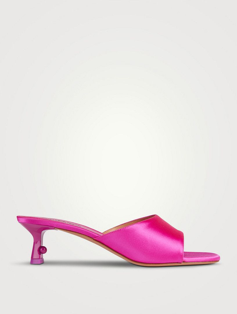 Off-White o1y1225 Mules in Fuchsia Size US 6 / IT 36 - 1 Thumbnail