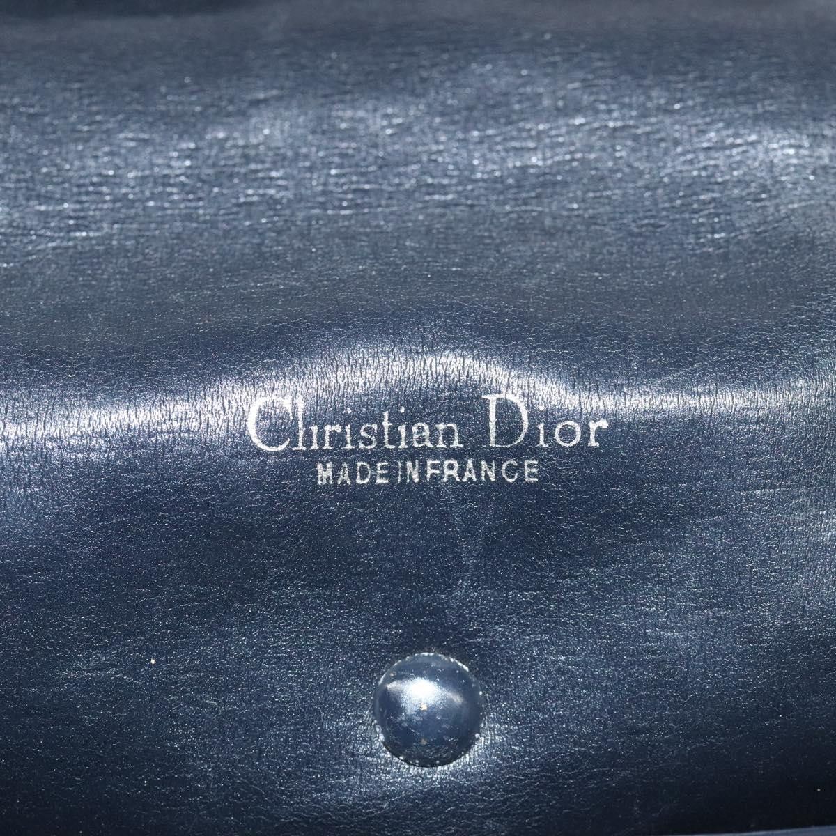 Dior DIOR Trotter Canvas Shoulder Bag Navy Size ONE SIZE - 16 Thumbnail
