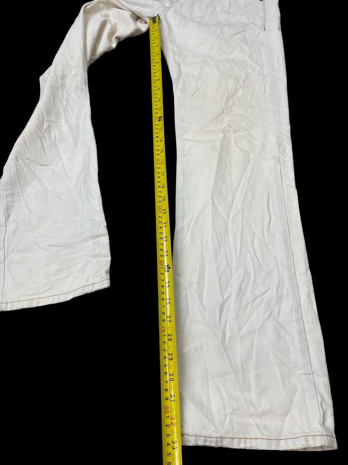 Marithe + Francois Girbaud Vintage Marithe+Francois Girbaud Jeans Straight Cut Size US 31 - 4 Thumbnail