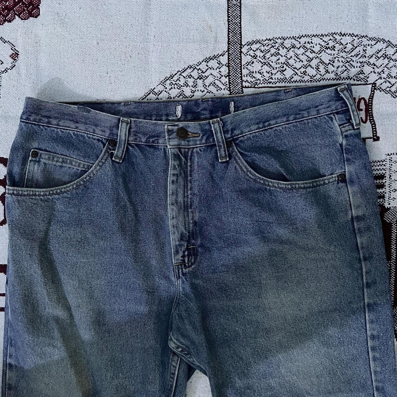 Japanese Brand × Vintage Vintage 2000s/Y2K Baggy Grunge Medium Wash Essential Jeans! Size US 38 / EU 54 - 6 Thumbnail