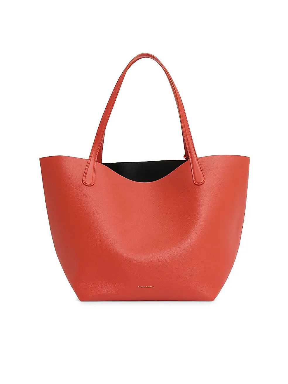 Mansur Gavriel os11x0326 Size: OS / Everyday Leather Tote Bag in Orange Size ONE SIZE - 1 Thumbnail