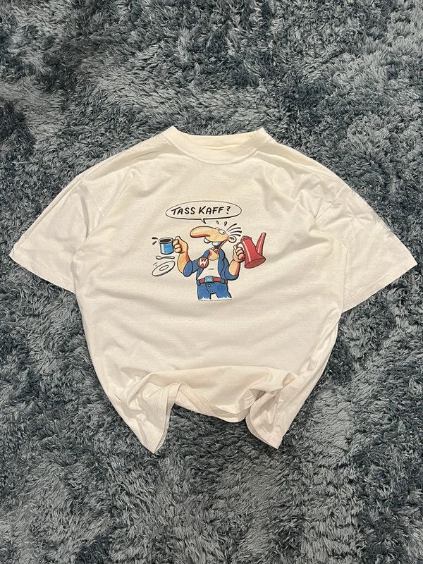 Vintage Werner Brösel comic Tass Kaff t-shirt 1990 Size US XXL / EU 58 / 5 - 1 Thumbnail
