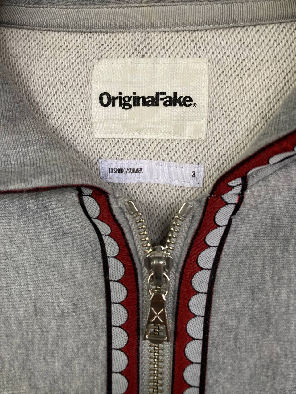 Original Fake OriginalFake S/S13 Chomper Zip Hoodie Size US M / EU 48-50 / 2 - 9 Thumbnail