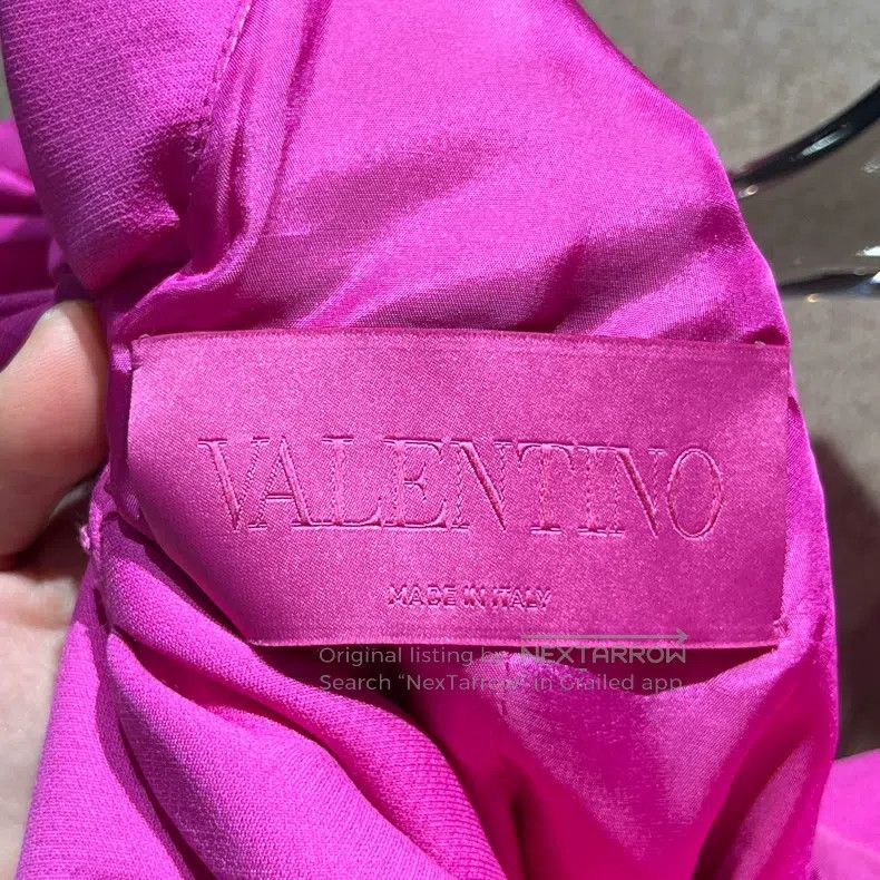 Valentino Valentino A rose-red collar dress Size XS / US 0-2 / IT 36-38 - 3 Thumbnail