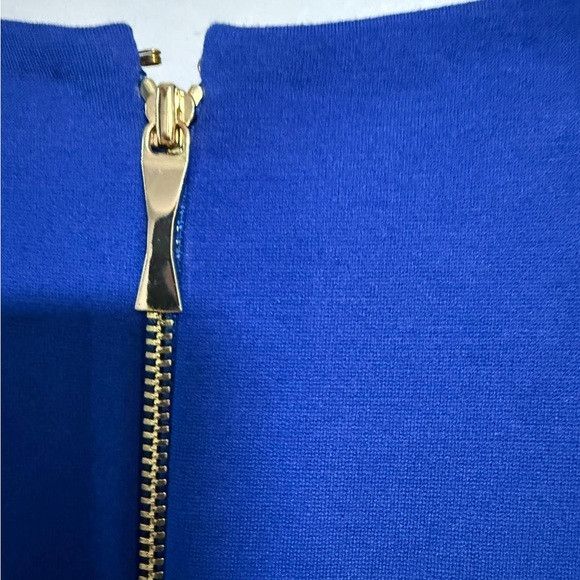 Kate Spade Kate Spade New York Blue V-Neck Cap Sleeve Dress Size 4 Size S / US 4 / IT 40 - 6 Thumbnail