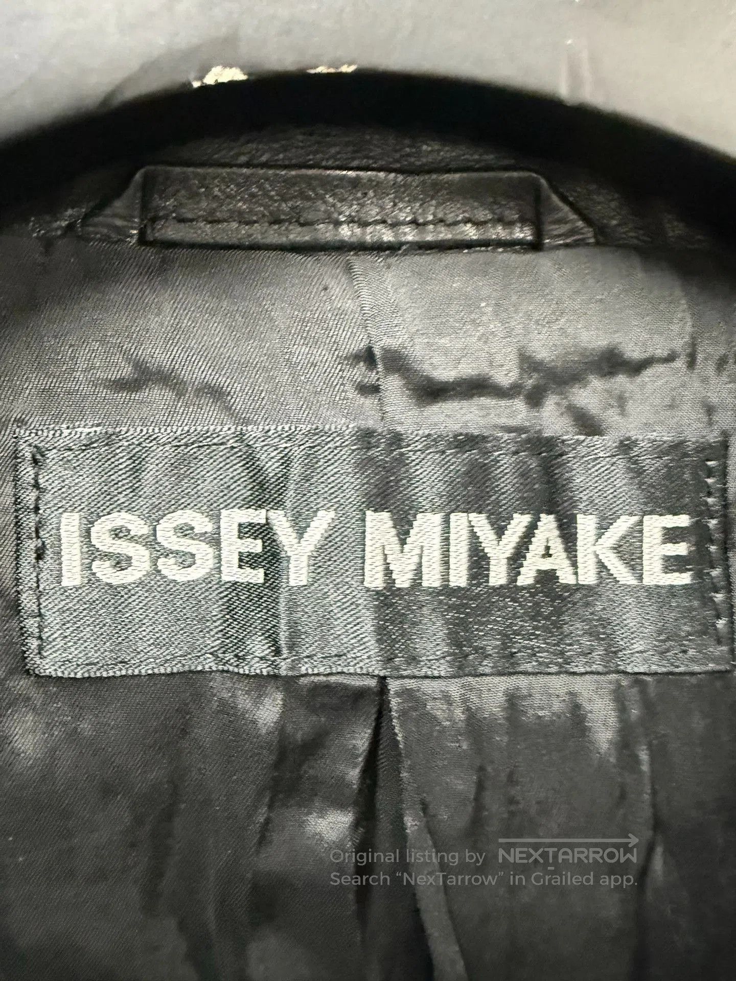 Issey Miyake ISSEY MIYAKE Cowhide Pleated Loose Jacket. Size US M / EU 48-50 / 2 - 6 Thumbnail