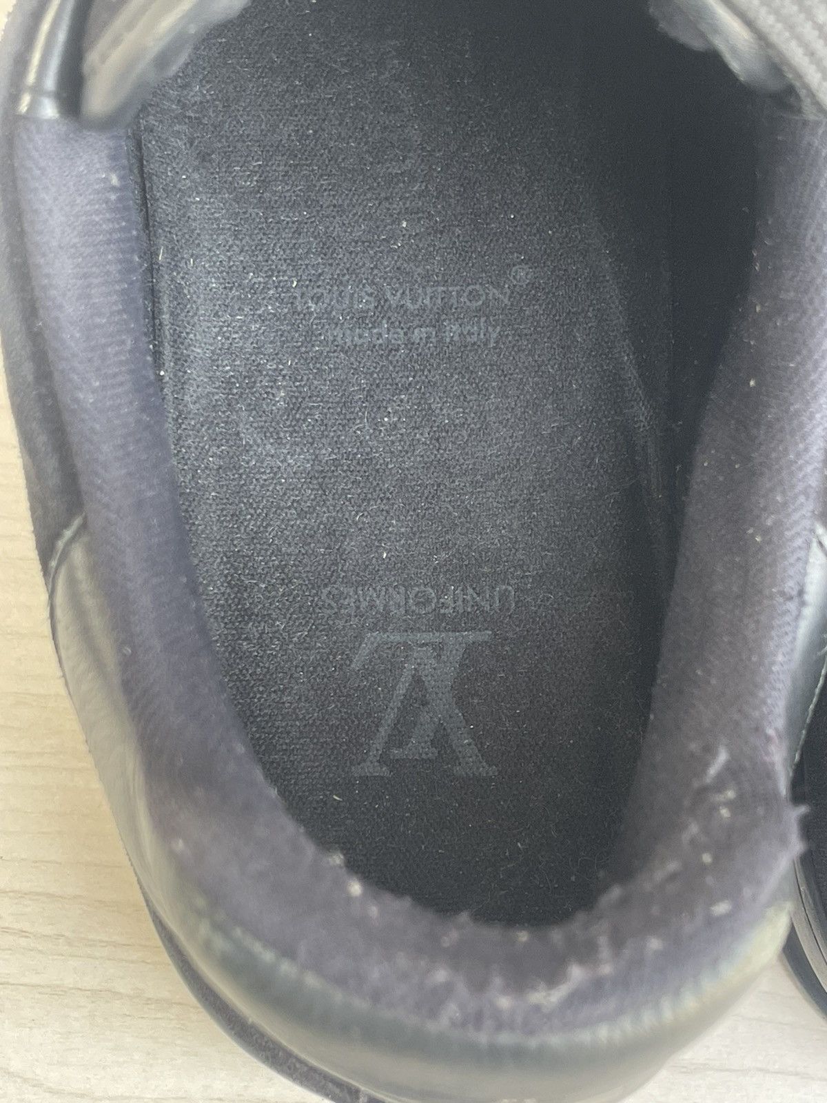 Louis Vuitton Low louis vuitton black trainer Size US 10.5 / EU 43-44 - 14 Thumbnail