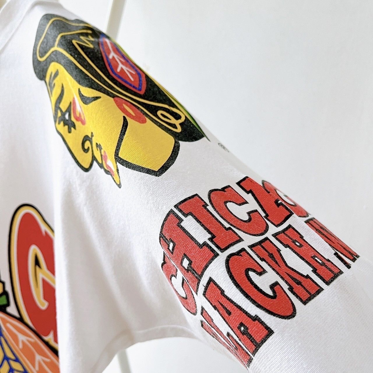 Apex One × Vintage 90s Chicago Blackhawks NHL t-shirt/ L Size US L / EU 52-54 / 3 - 6 Thumbnail